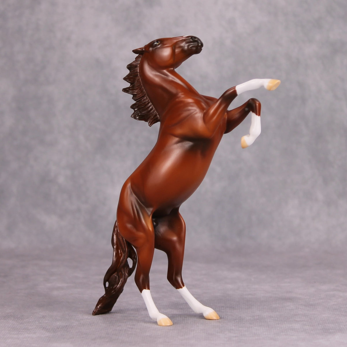 Belvedere OOAK Chestnut Rearing Pebble By Jamie Adamson MM24