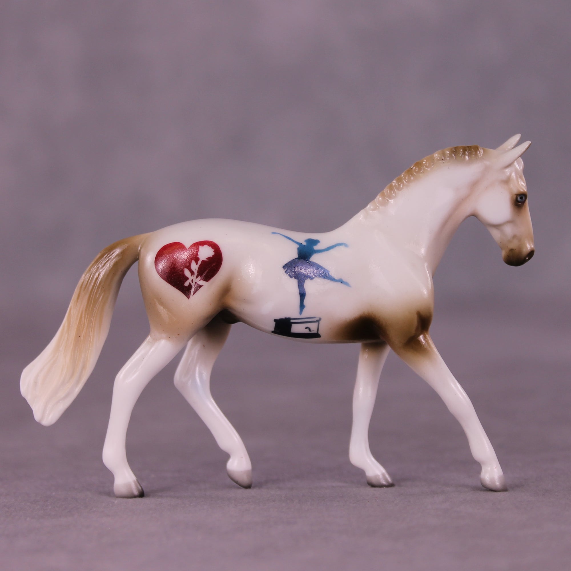 The Steadfast Tin Soldier OOAK Chip Warmblood by Kike (Enrique) Duarte LHS25