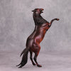 Dr. Sirius A. Wolfe, PHD OOAK Dappled Red Bay Were-Horse Rearing Pebble by Ellen Robbins MM24 Best Offer