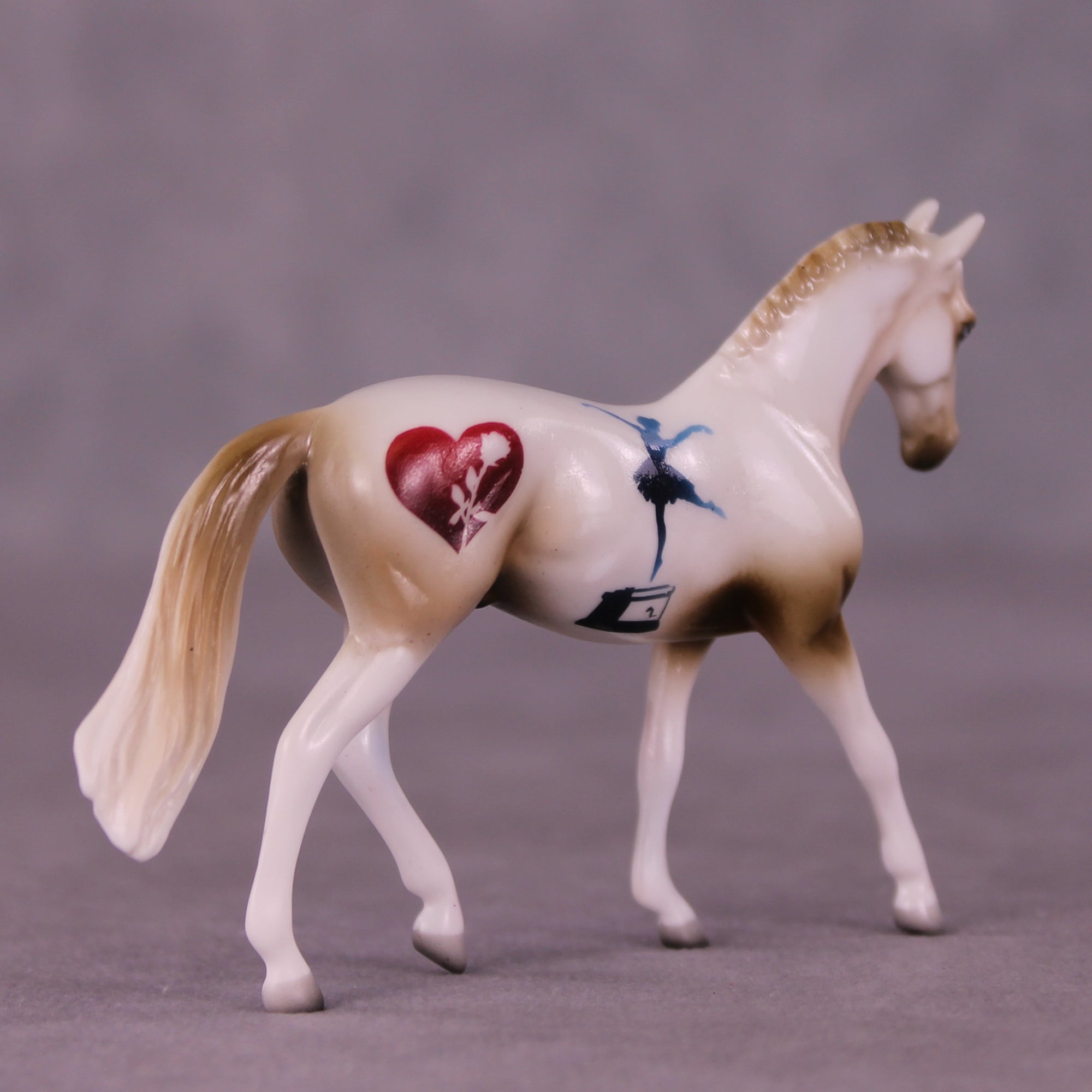 The Steadfast Tin Soldier OOAK Chip Warmblood by Kike (Enrique) Duarte LHS25