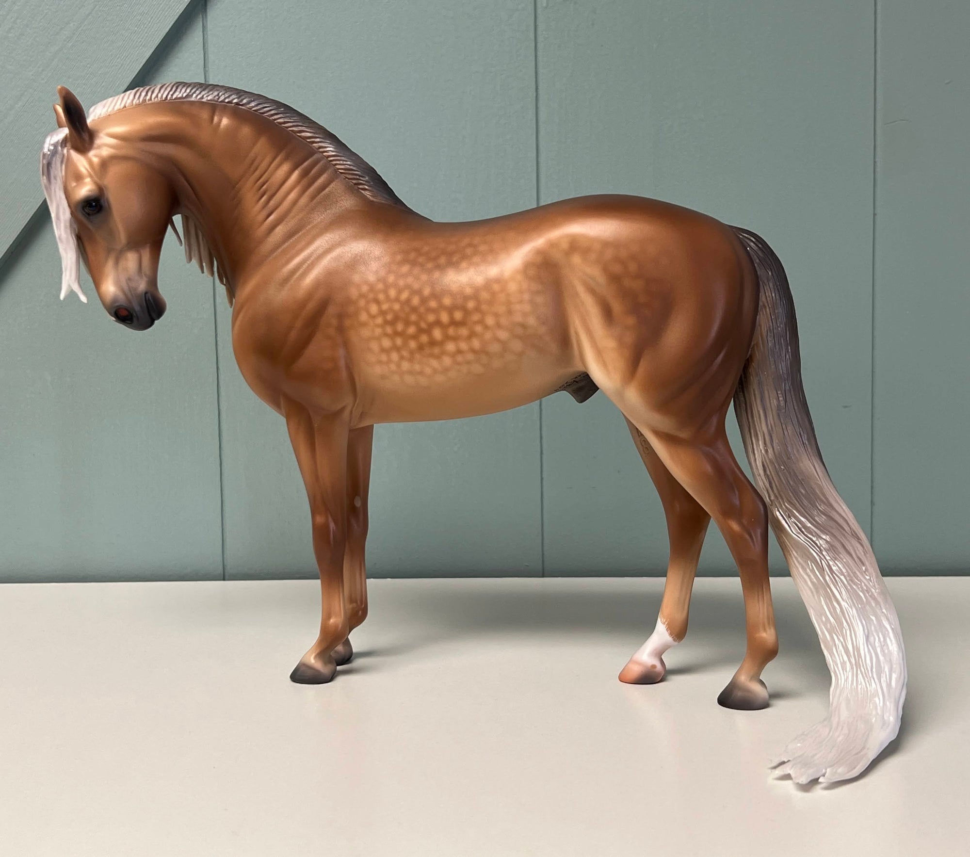 Borneo Dappled Sooty Buckskin Custom Andalusian By Caroline Boydston - Best Offer 5/14/24