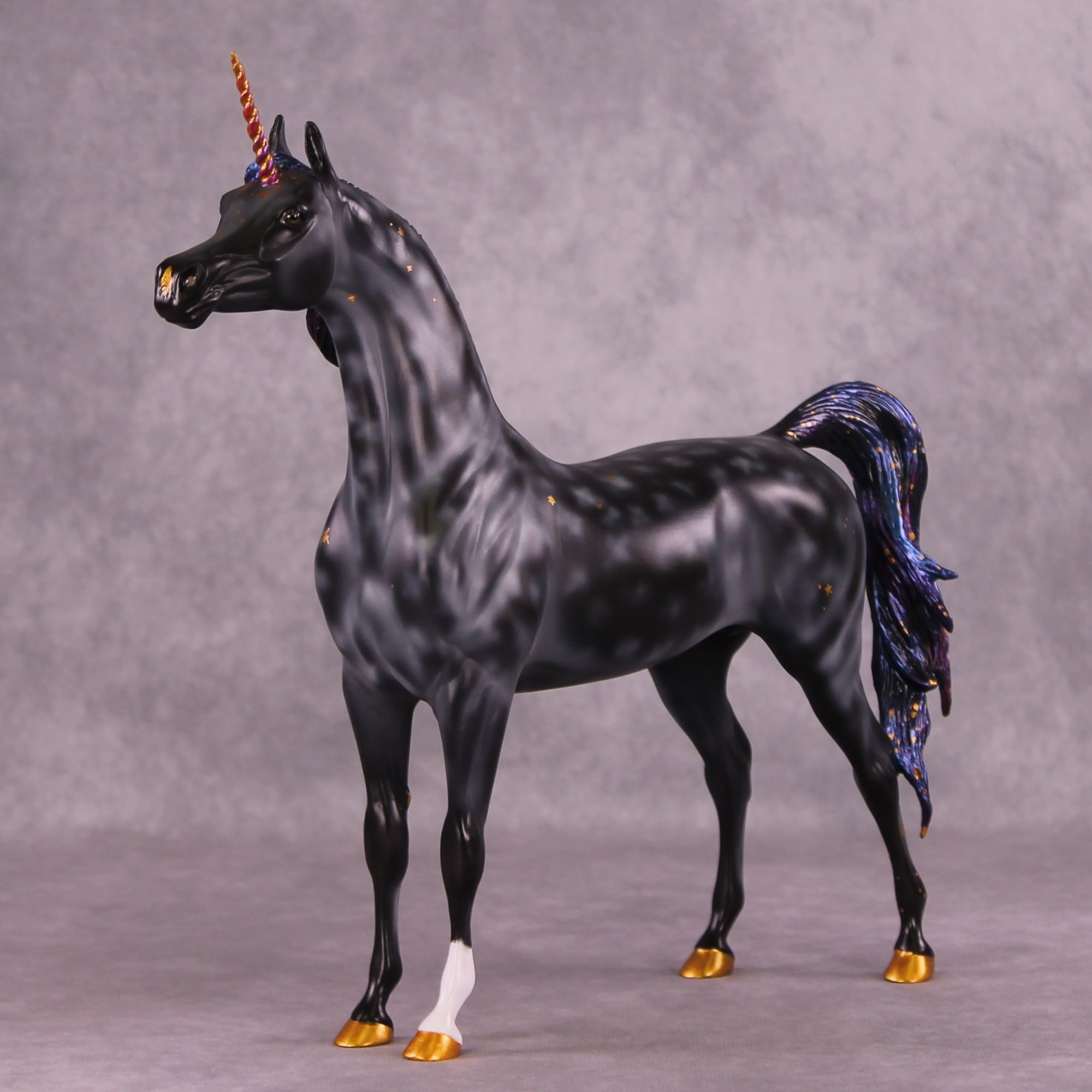 Lunar Valleys OOAK FCM Arabian By Kristen Cermele July GemStones Series