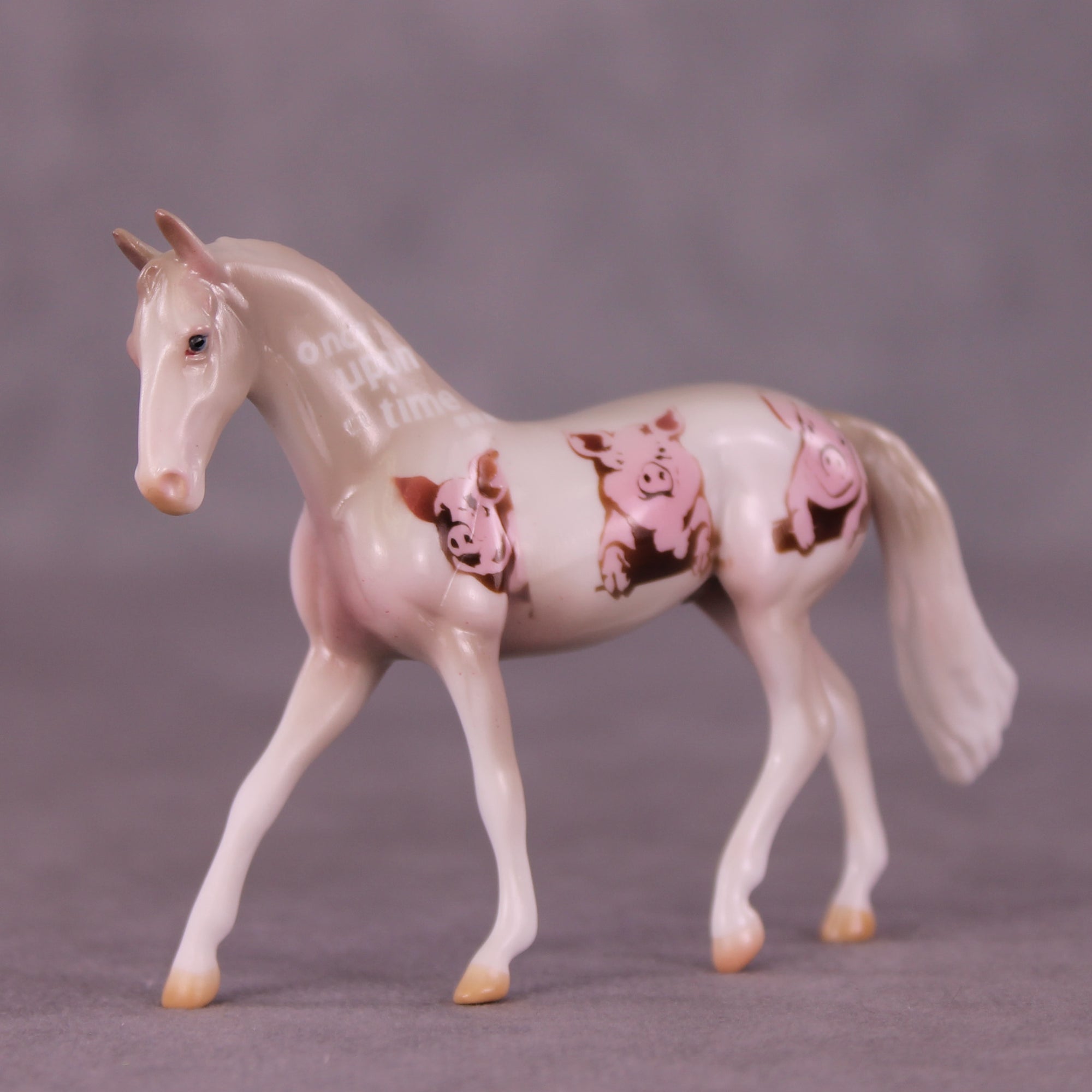 The Three Little Pigs NO FINISH CHANGE OOAK Chip Warmblood by Kike (Enrique) Duarte LHS25