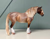 Leyte OOAK Strawberry Roan Custom Heavy Draft By Caroline Boydston - Best Offer 5/21/24