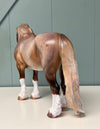 Leyte OOAK Strawberry Roan Custom Heavy Draft By Caroline Boydston - Best Offer 5/21/24