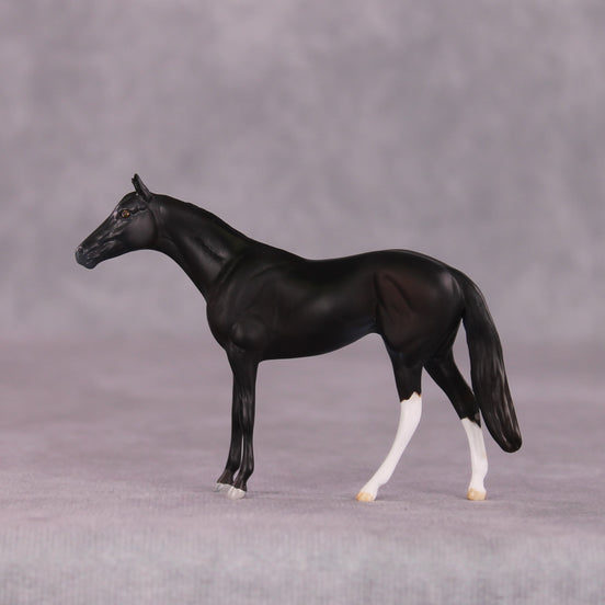 "Alacrity" OOAK Thoroughbred Chip by Anna Rieck SHCF25OS