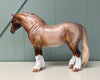 Leyte OOAK Strawberry Roan Custom Heavy Draft By Caroline Boydston - Best Offer 5/21/24