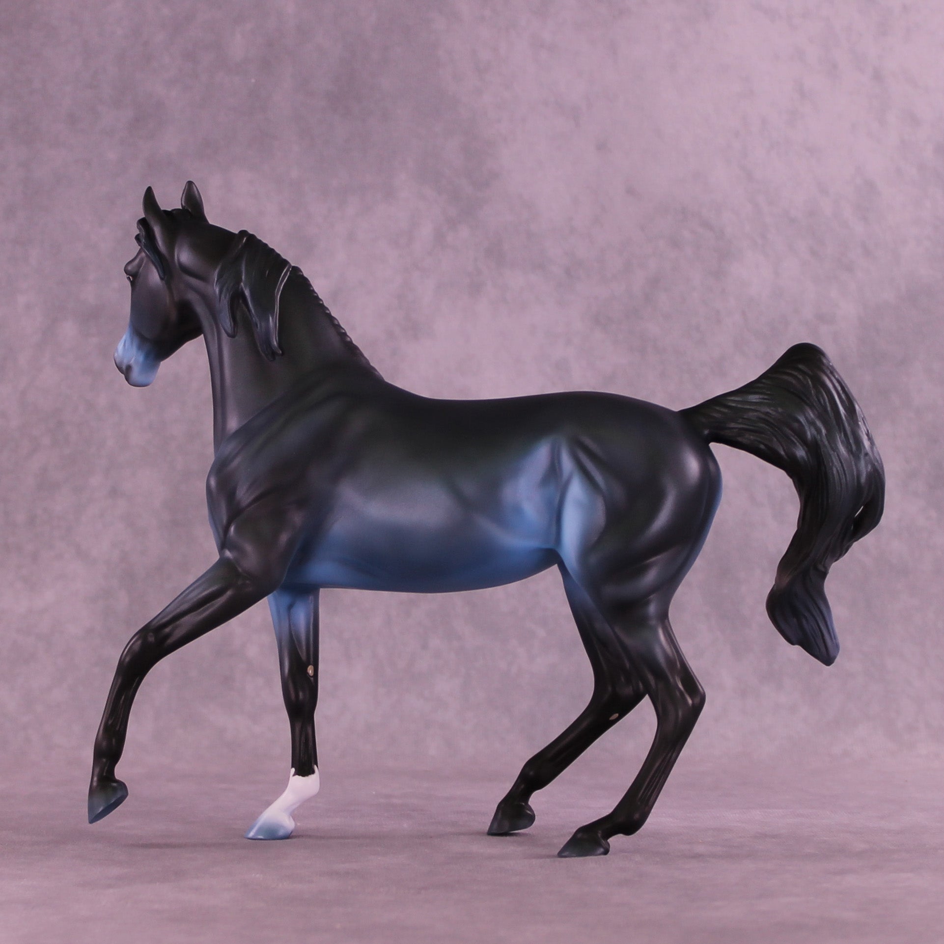 Blizzard Warning OOAK FCM Arabian Mare by Carissa Mathews DDOOAKs26