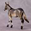 &quot;Berbere&quot; OOAK Grulla Mule Chip By Guest Artist Mindy Berg