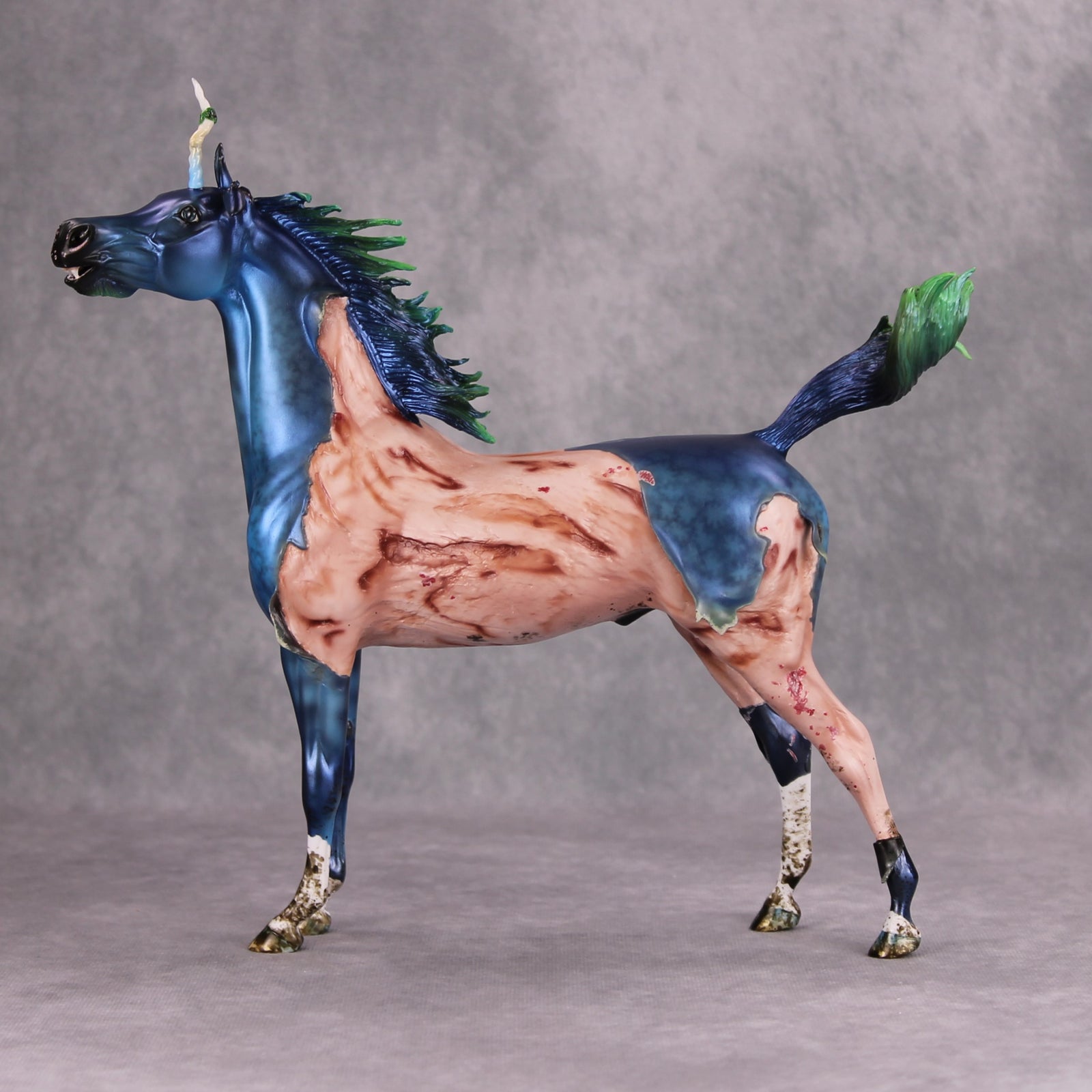 Mudlark OOAK Zombie Kelpie Custom Arabianby Ellen Robbins MM24 Best Offer