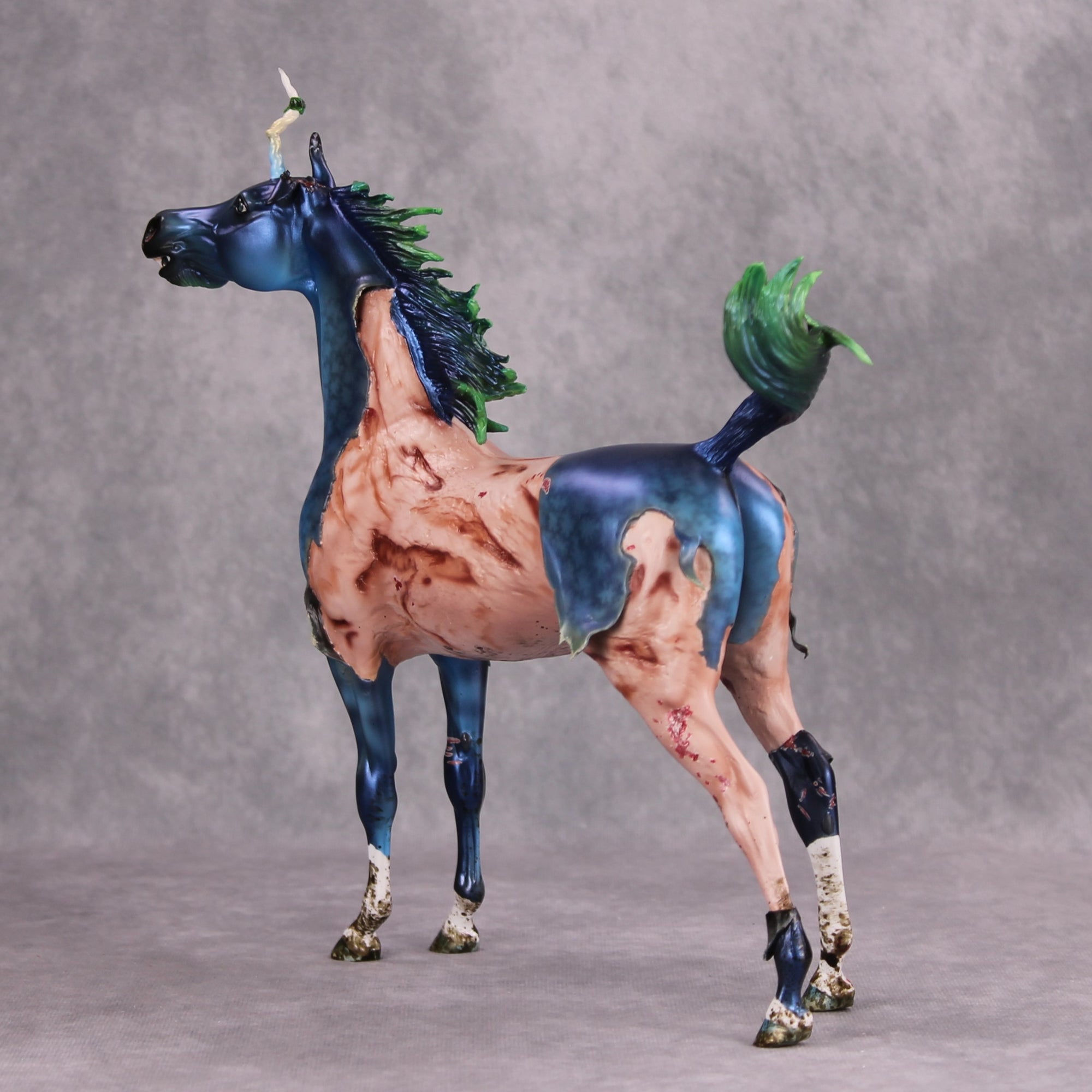 Mudlark OOAK Zombie Kelpie Custom Arabianby Ellen Robbins MM24 Best Offer
