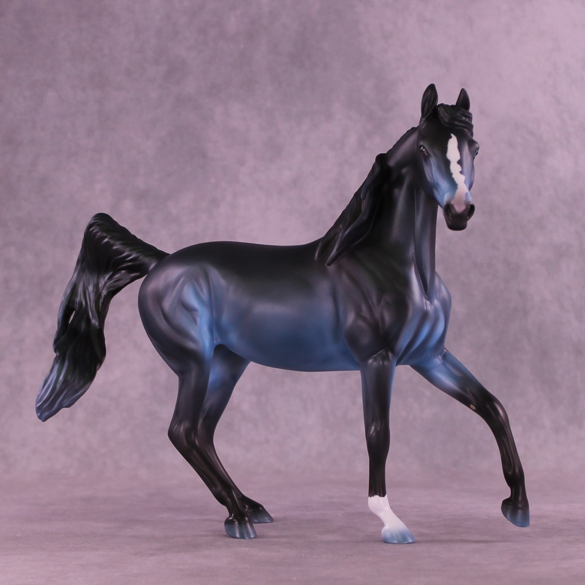 Blizzard Warning OOAK FCM Arabian Mare by Carissa Mathews DDOOAKs26