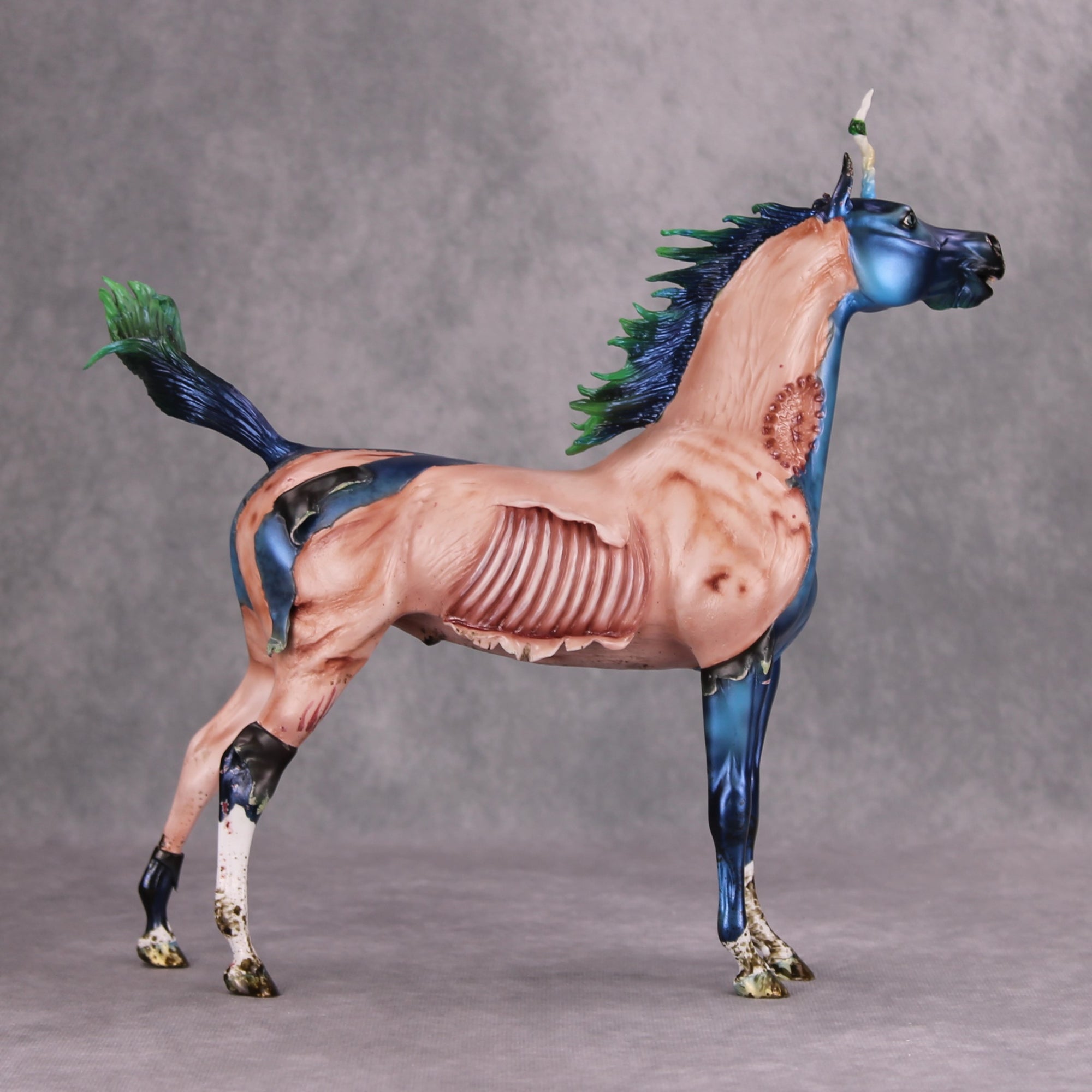 Mudlark OOAK Zombie Kelpie Custom Arabianby Ellen Robbins MM24 Best Offer