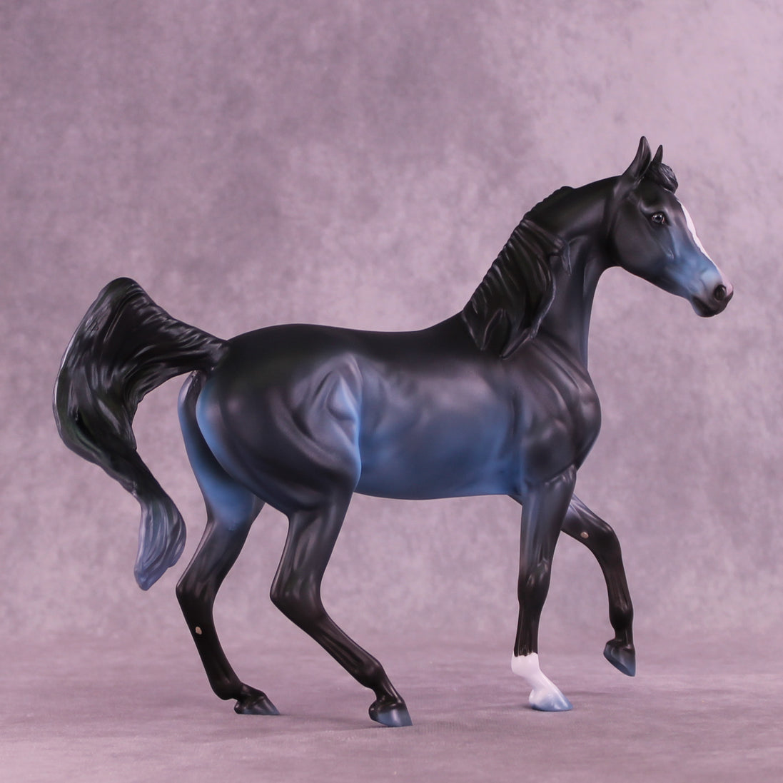 Blizzard Warning OOAK FCM Arabian Mare by Carissa Mathews DDOOAKs26