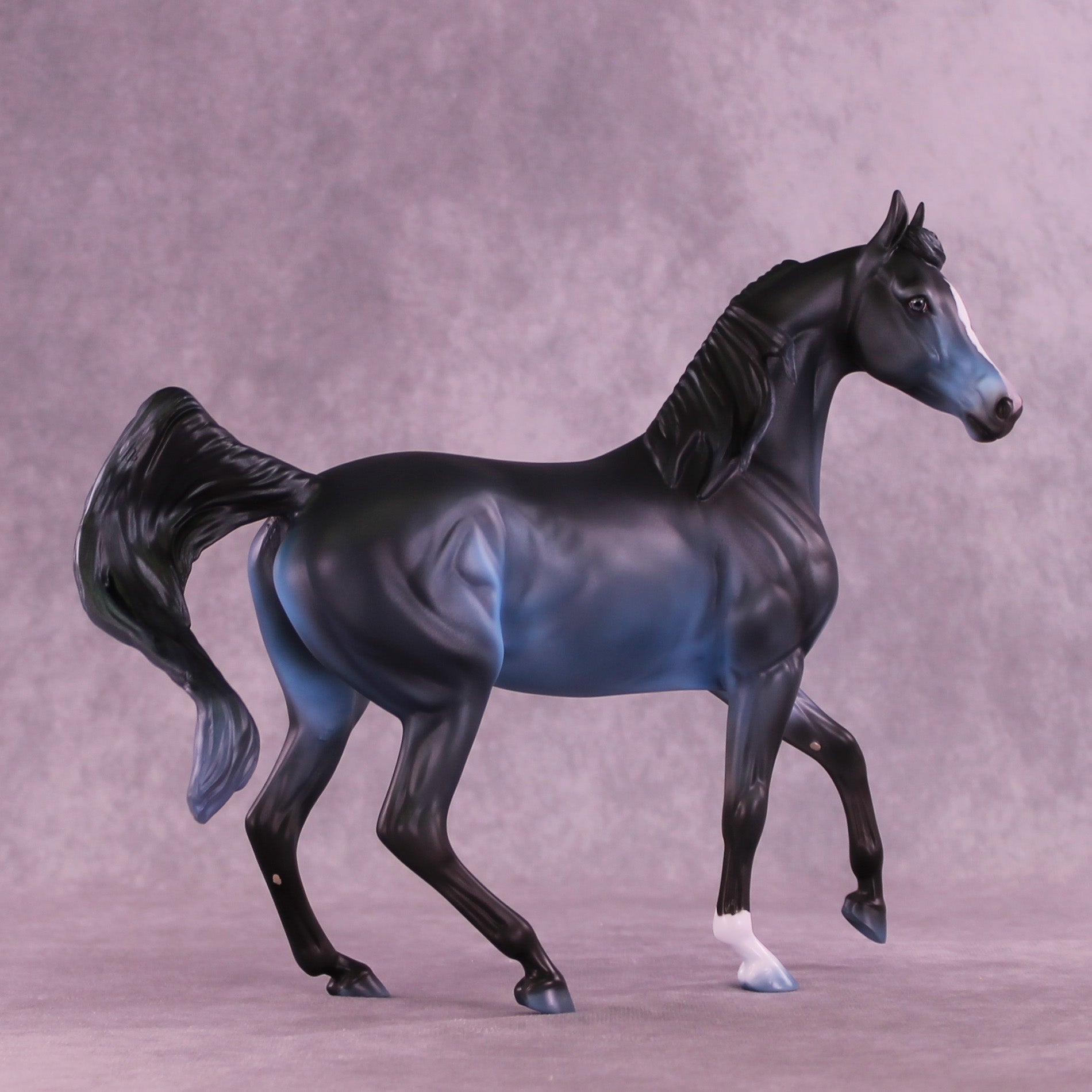 Blizzard Warning OOAK FCM Arabian Mare by Carissa Mathews DDOOAKs26
