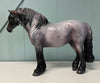 Flores OOAK Dappled Bay Roan Heavy Draft By Caroline Boydston - Best Offer 5/14/24