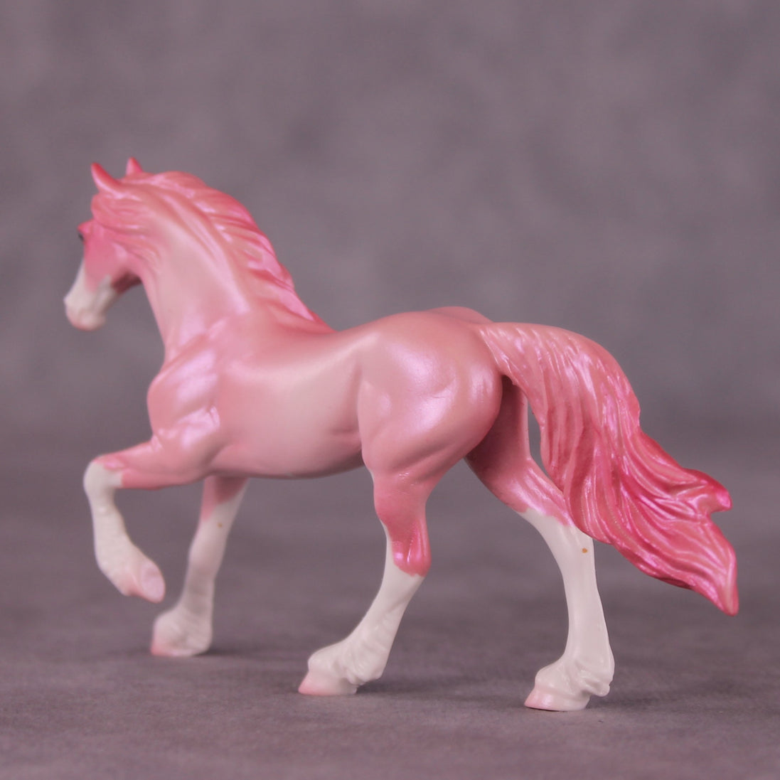 "Candy Floss" OOAK Friesian Chip by Erin Corbett EQ25