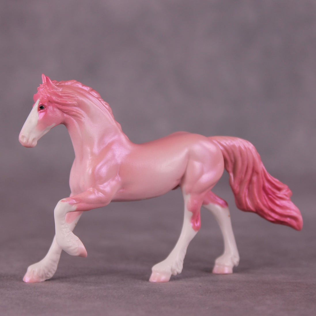 "Candy Floss" OOAK Friesian Chip by Erin Corbett EQ25