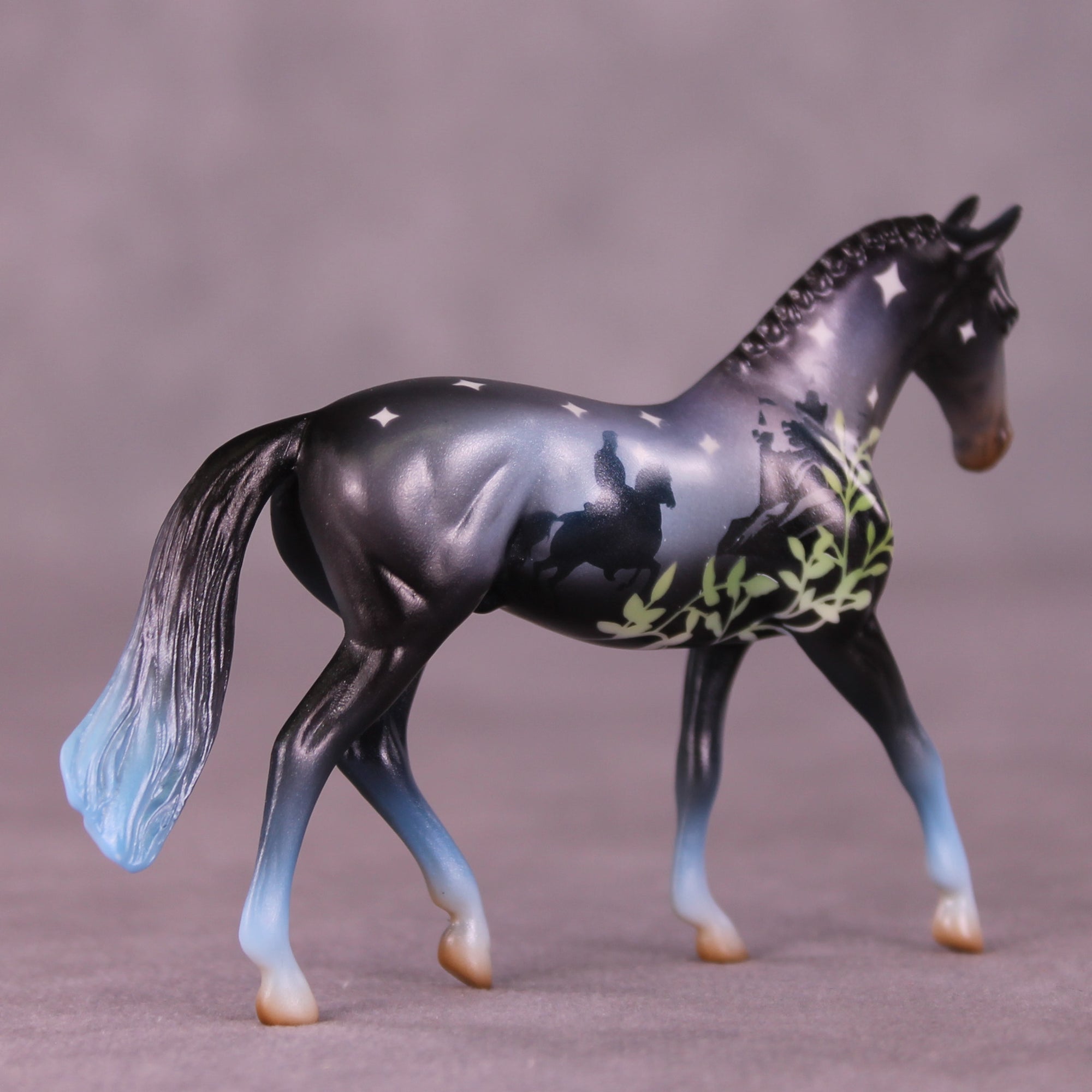 Sleeping Beauty OOAK Chip Warmblood by Kike (Enrique) Duarte LHS25