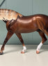 Berkner OOAK Dappled Liver Chestnut Custom Irish Draught By Caroline Boydston - Best Offer 5/21/24