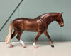 Berkner OOAK Dappled Liver Chestnut Custom Irish Draught By Caroline Boydston - Best Offer 5/21/24