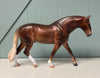 Berkner OOAK Dappled Liver Chestnut Custom Irish Draught By Caroline Boydston - Best Offer 5/21/24