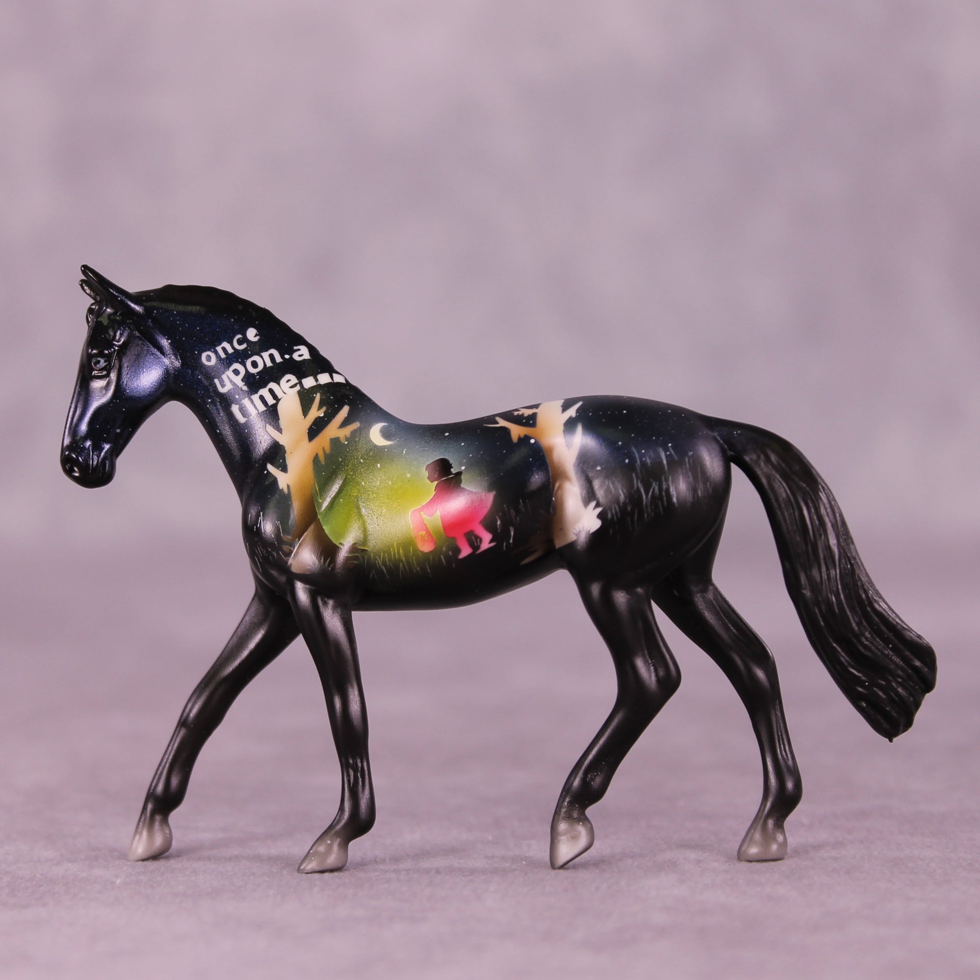 Little Red Riding Hood NO FINISH CHANGE OOAK Chip Warmblood by Kike (Enrique) Duarte LHS25