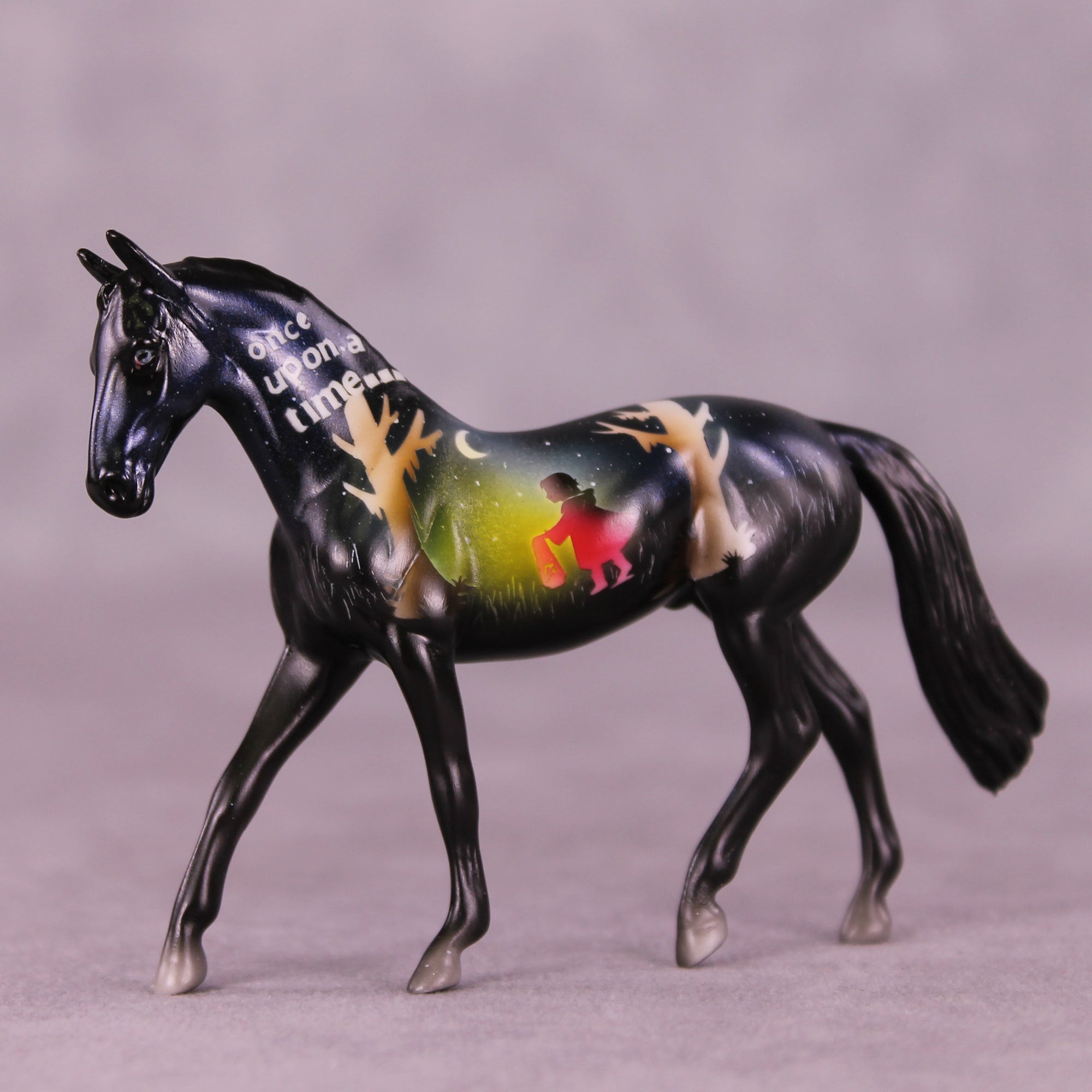 Little Red Riding Hood NO FINISH CHANGE OOAK Chip Warmblood by Kike (Enrique) Duarte LHS25