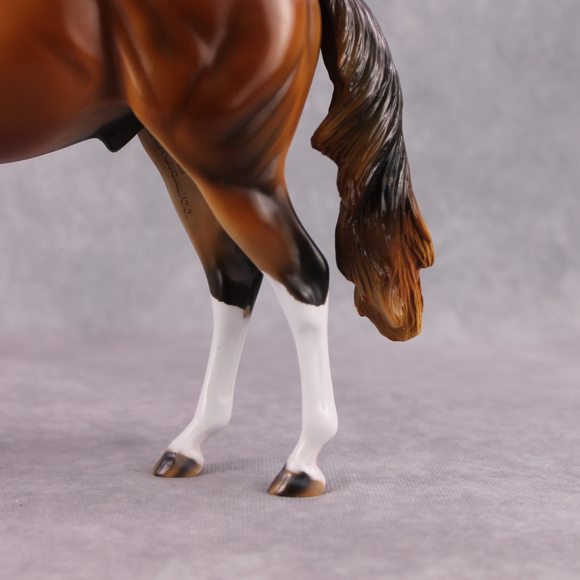 "Turnip" OOAK Sun-bleached Bay Andalusian by Guest Artist Mindy Berg Best Offer 02/25/2025