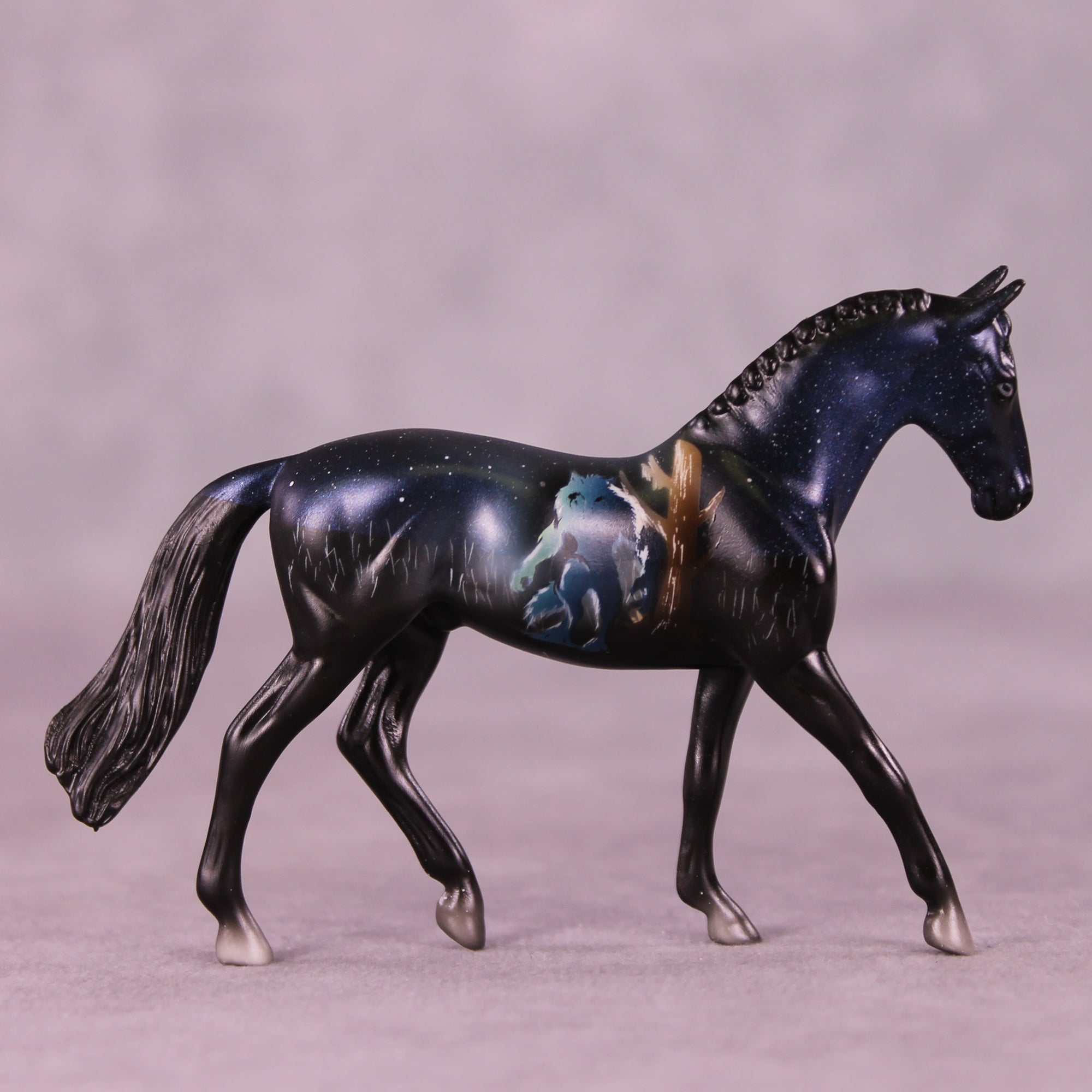 Little Red Riding Hood NO FINISH CHANGE OOAK Chip Warmblood by Kike (Enrique) Duarte LHS25