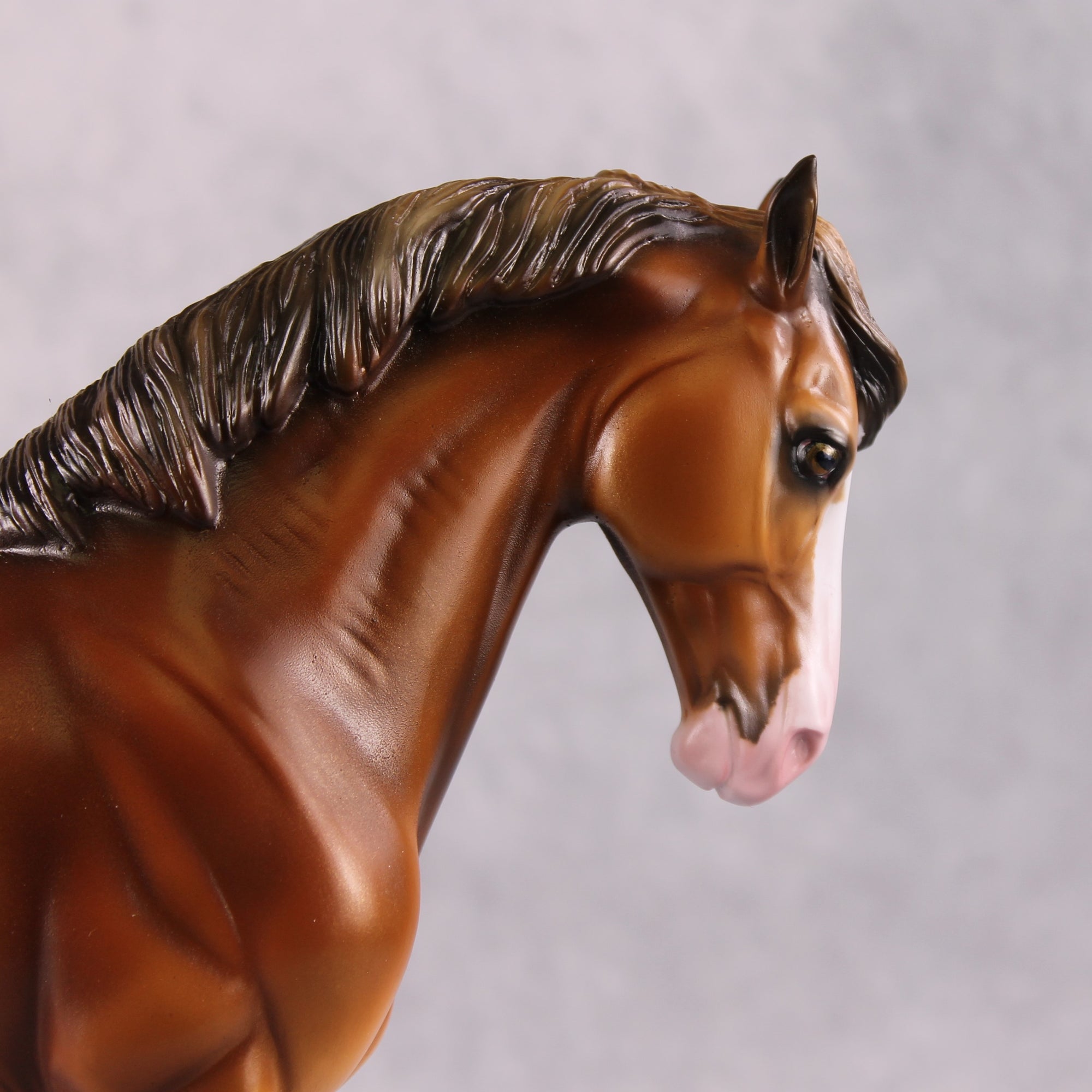 "Turnip" OOAK Sun-bleached Bay Andalusian by Guest Artist Mindy Berg Best Offer 02/25/2025