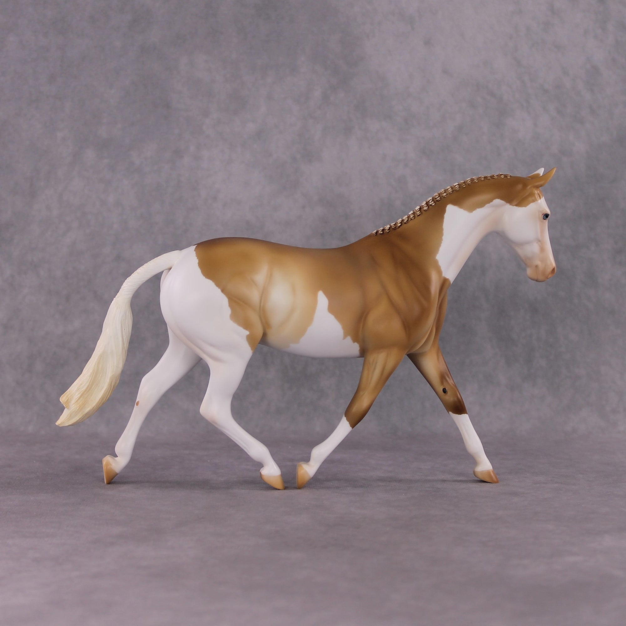 "Tummy Hurts" OOAK FCM Pony By Tegan Davis