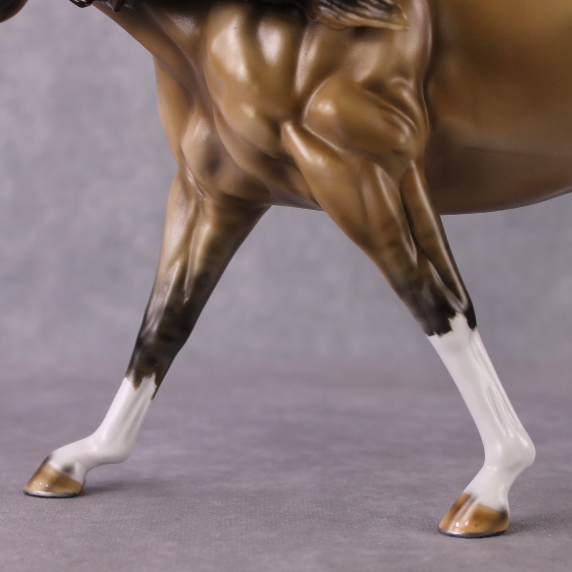 "First Time Dun" OOAK Stone Horses - Dun Remington by Mindy Berg Best Offer 02/18/2025