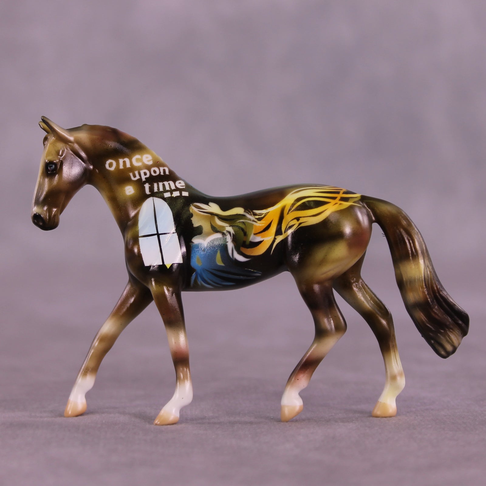 Rapunzel NO FINISH CHANGE OOAK Chip Warmblood by Kike (Enrique) Duarte LHS25