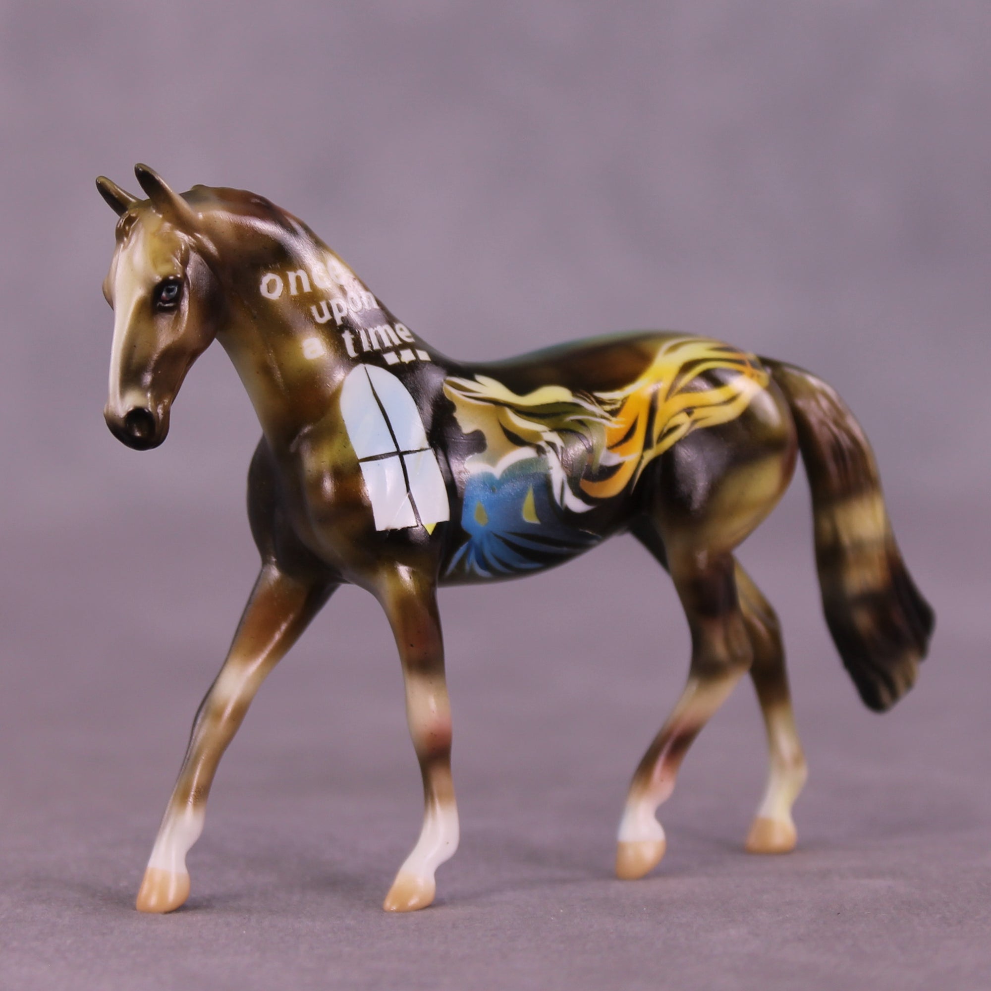 Rapunzel NO FINISH CHANGE OOAK Chip Warmblood by Kike (Enrique) Duarte LHS25