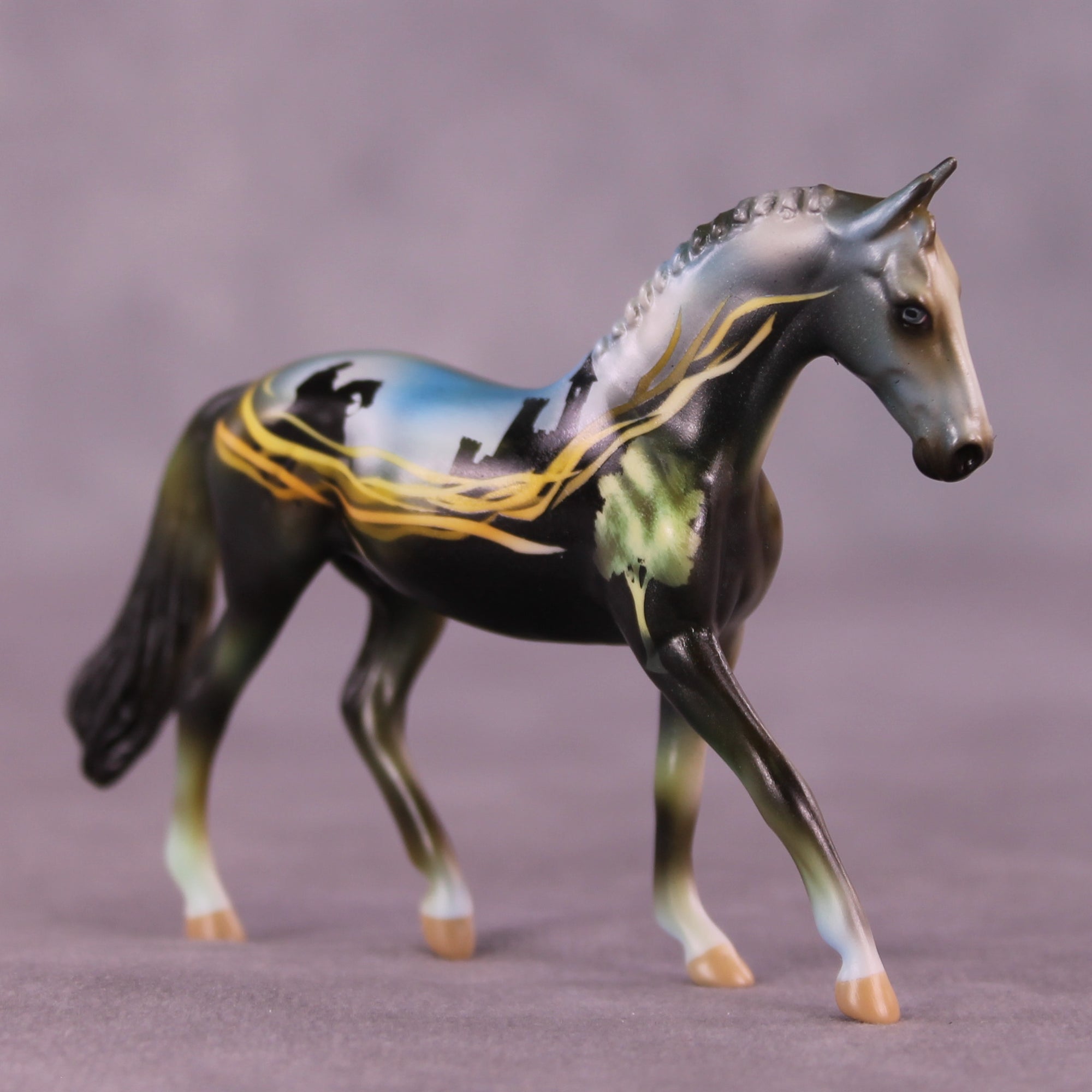 Rapunzel NO FINISH CHANGE OOAK Chip Warmblood by Kike (Enrique) Duarte LHS25
