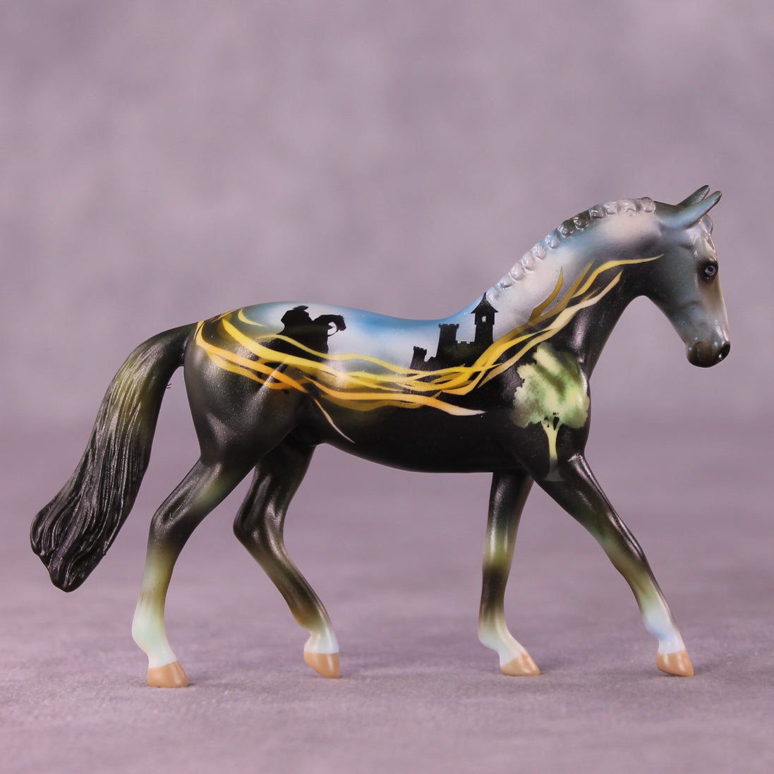 Rapunzel NO FINISH CHANGE OOAK Chip Warmblood by Kike (Enrique) Duarte LHS25