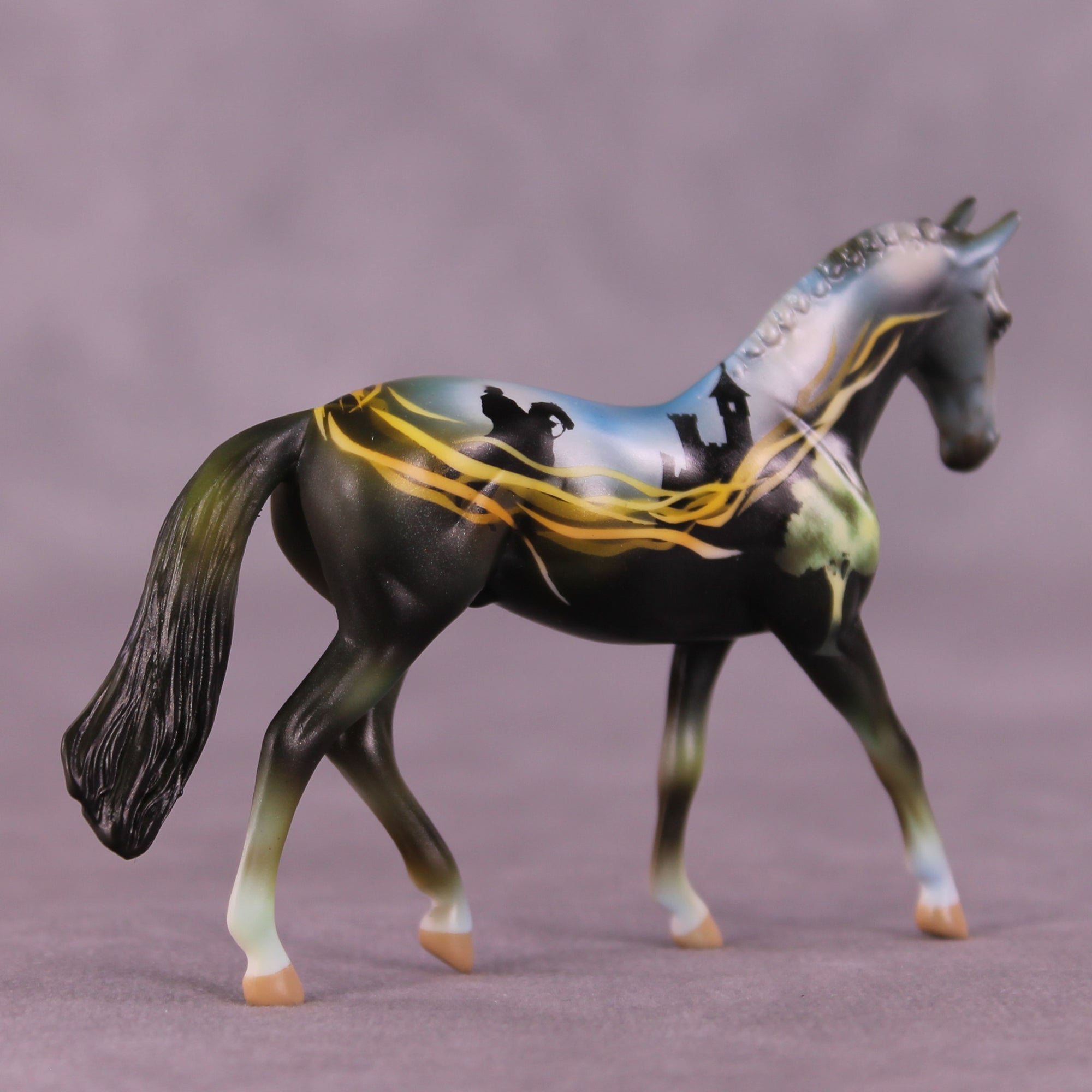 Rapunzel NO FINISH CHANGE OOAK Chip Warmblood by Kike (Enrique) Duarte LHS25