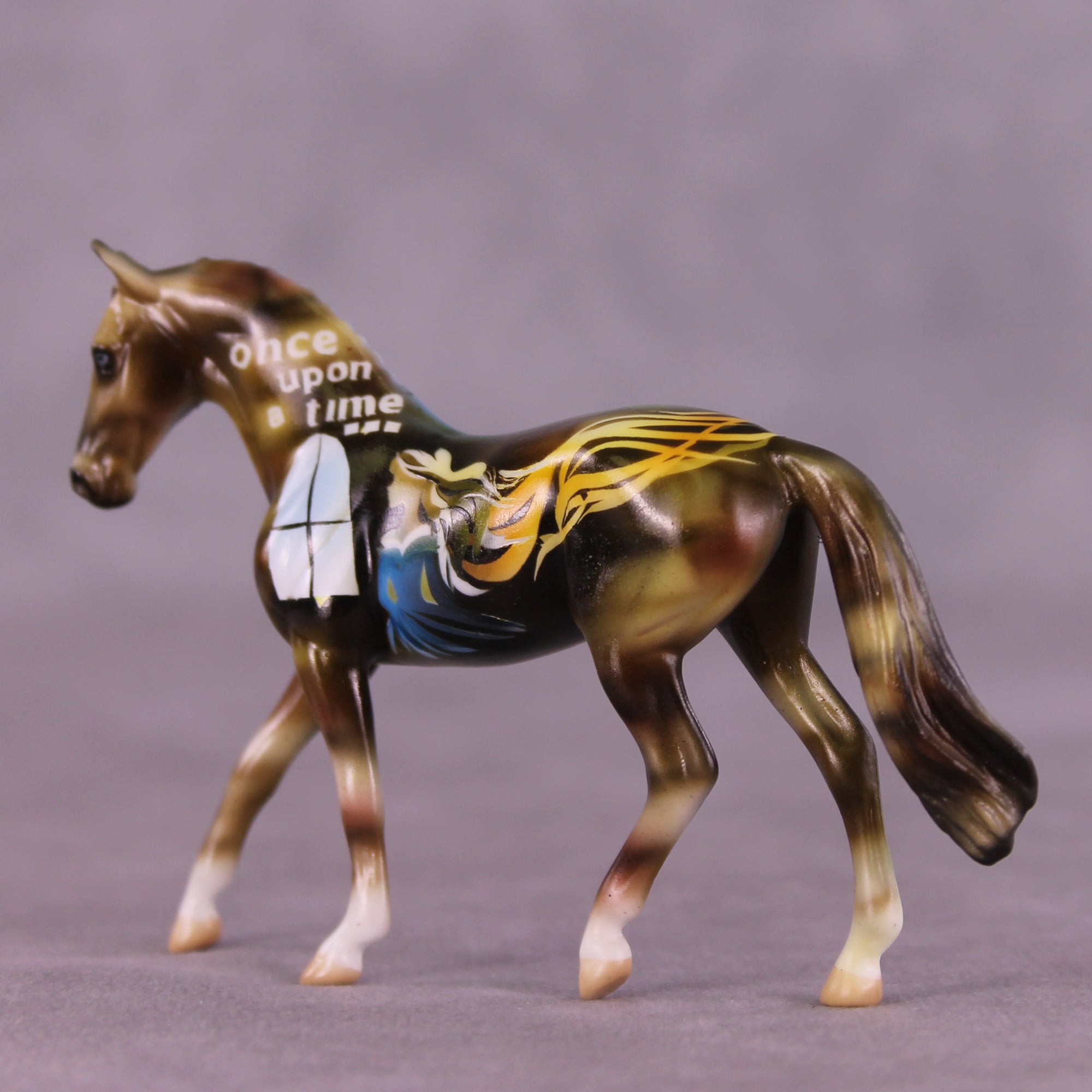 Rapunzel NO FINISH CHANGE OOAK Chip Warmblood by Kike (Enrique) Duarte LHS25