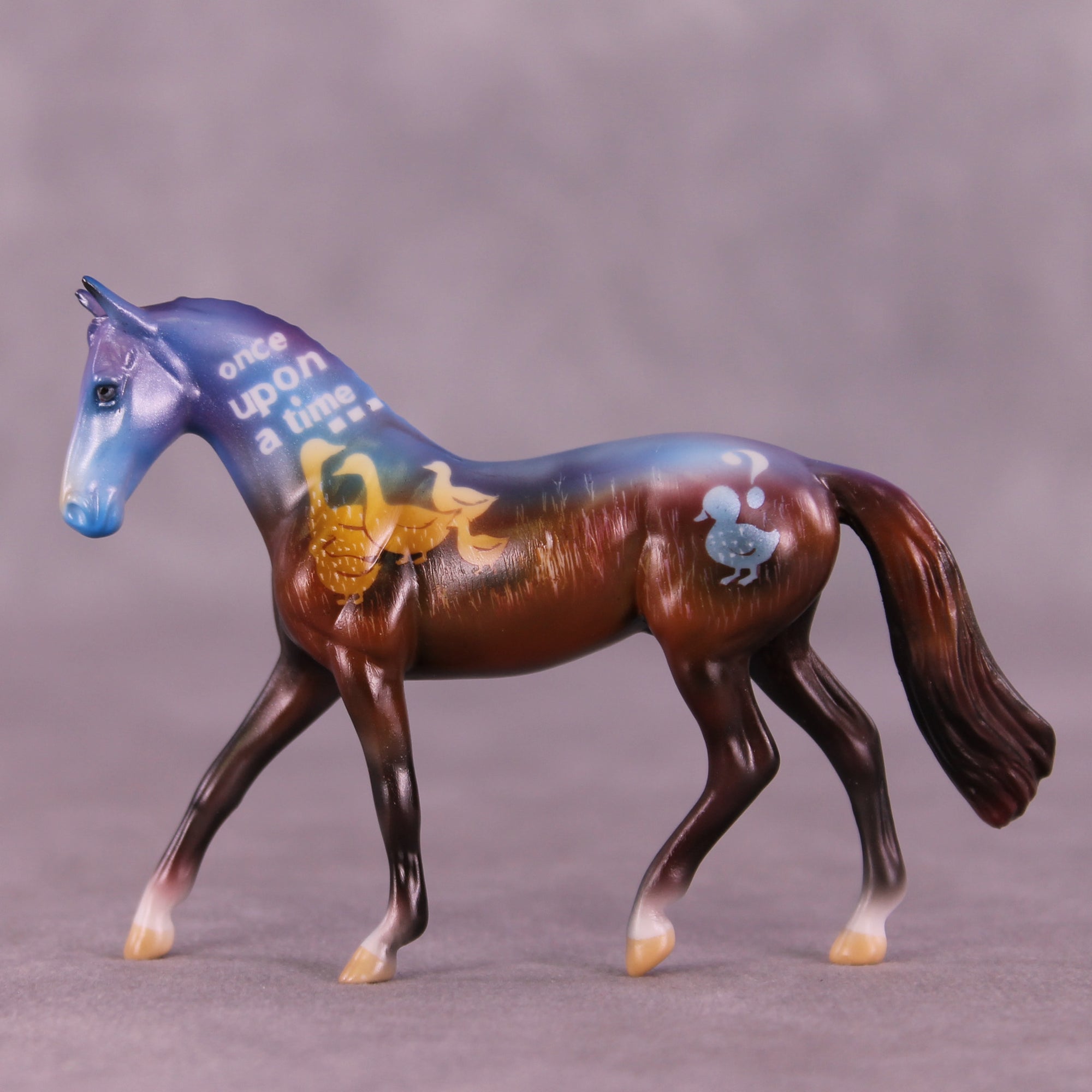 The Ugly Duckling NO FINISH CHANGE OOAK Chip Warmblood by Kike (Enrique) Duarte LHS25