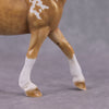 &quot;Allspice&quot; OOAK Deco Dappled Golden Palomino Appaloosa Winged Pebble Draft By Guest Artist Mindy Berg