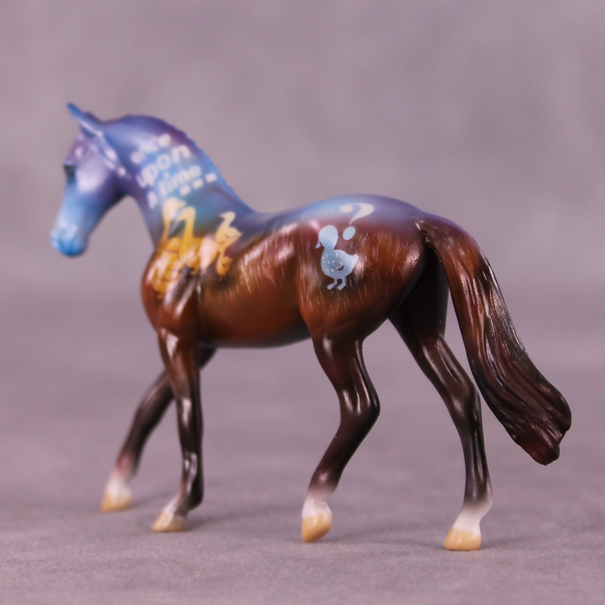 The Ugly Duckling NO FINISH CHANGE OOAK Chip Warmblood by Kike (Enrique) Duarte LHS25