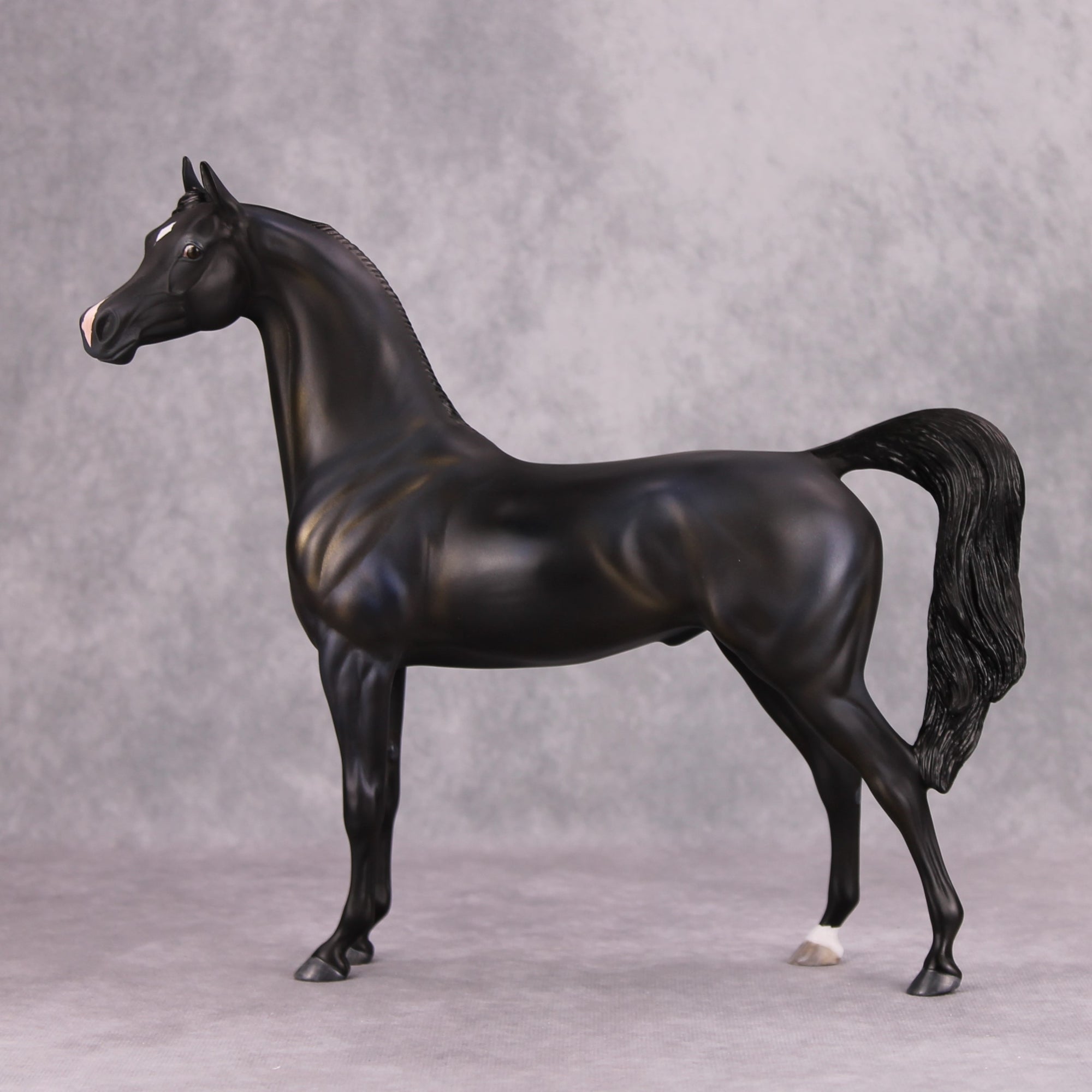 The Black OOAK Shimmering Shaded Black Custom Arabian By Maggie Jenner-Bennett By - Best Offer 10/29/24