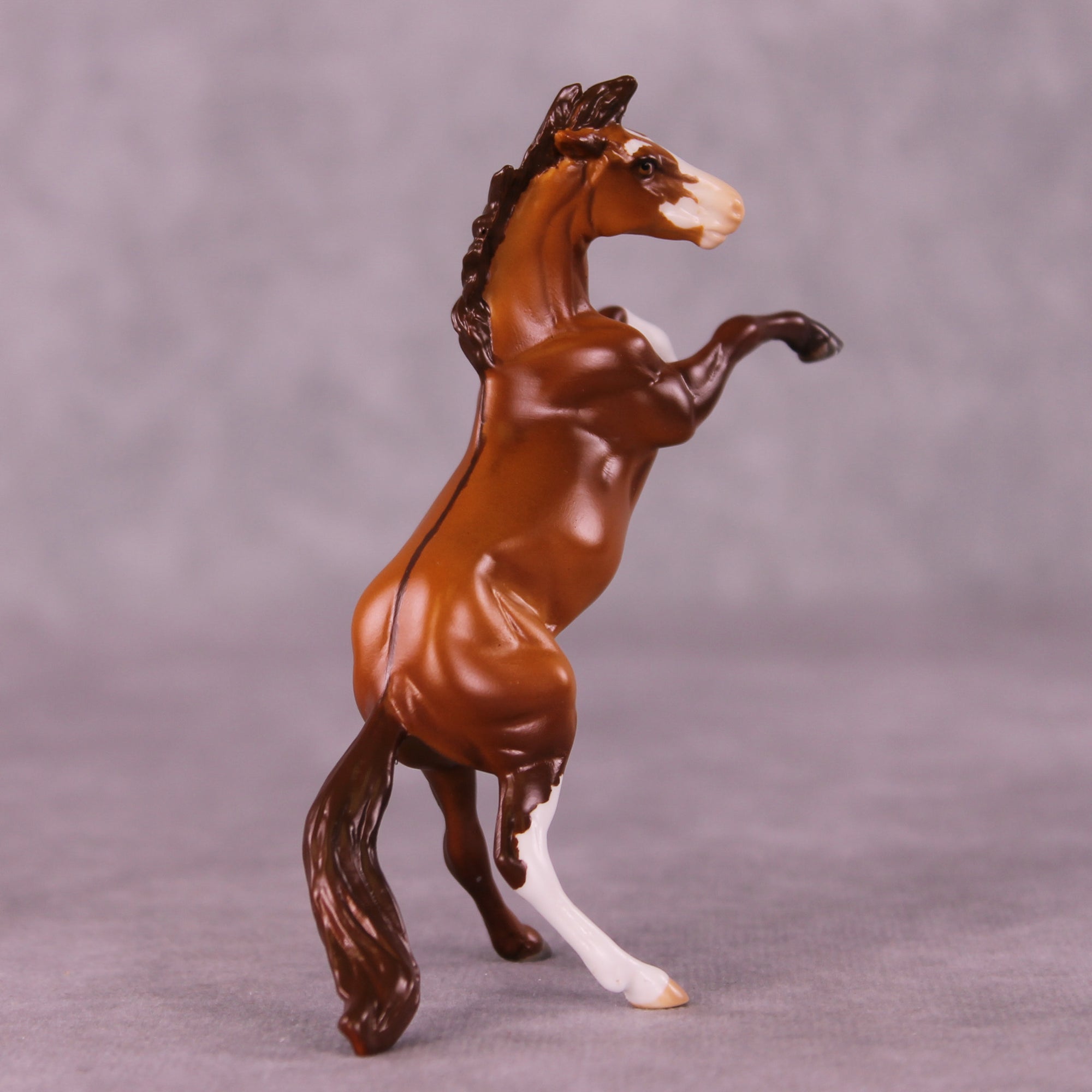 Maurice OOAK Rearing Chip by Anna Rieck LHS25