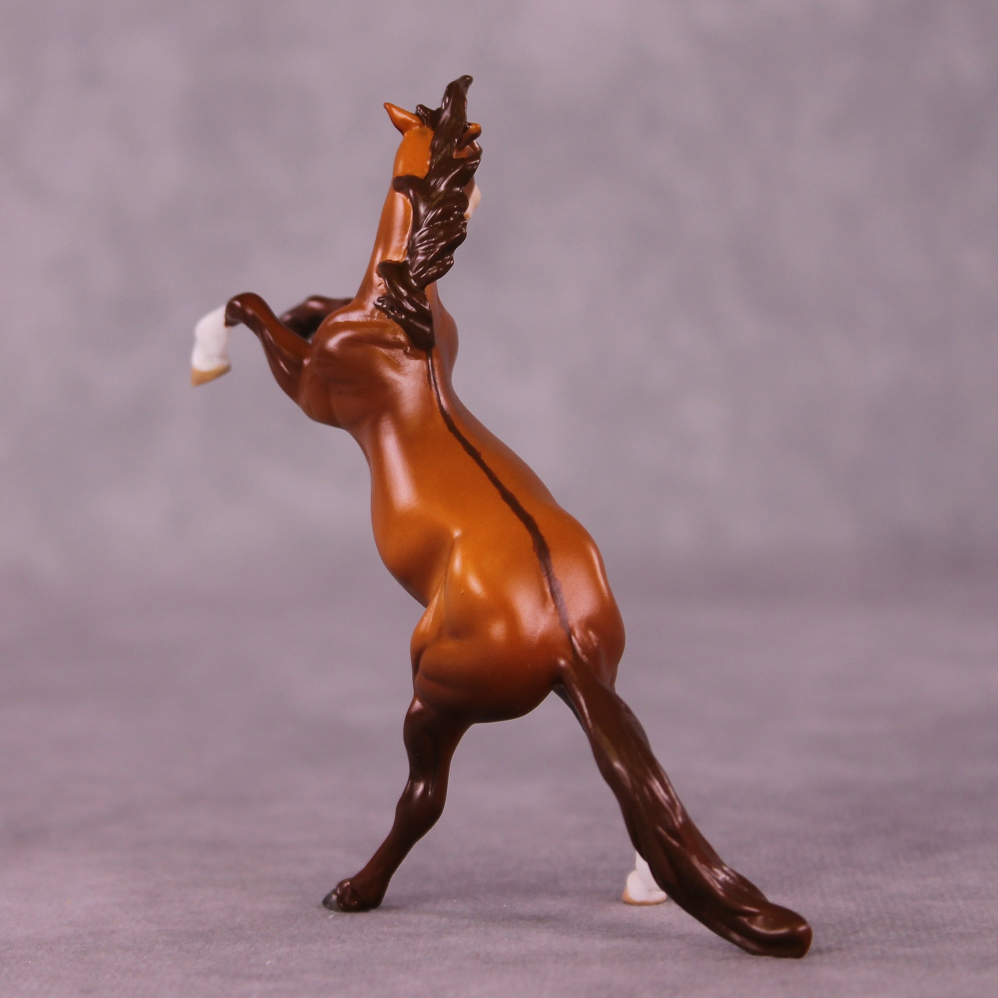 Maurice OOAK Rearing Chip by Anna Rieck LHS25