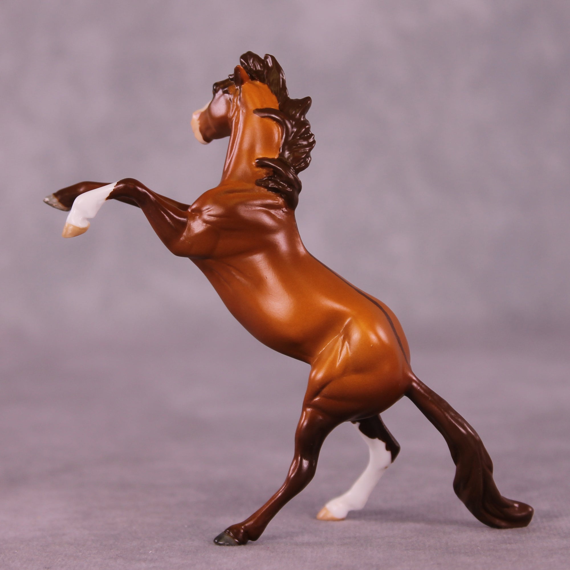 Maurice OOAK Rearing Chip by Anna Rieck LHS25