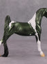 Bad Faith OOAK Deco Green Tobiano Pinto Pebble Saddlebred By Jamie Adamson