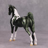 PREVIEW LISTING ONLY Bad Faith OOAK Deco Green Tobiano Pinto Pebble Saddlebred By Jamie Adamson