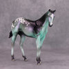 Evasion OOAK Deco Green Purple Blanket Appy Weanling By Jamie Adamson MM24