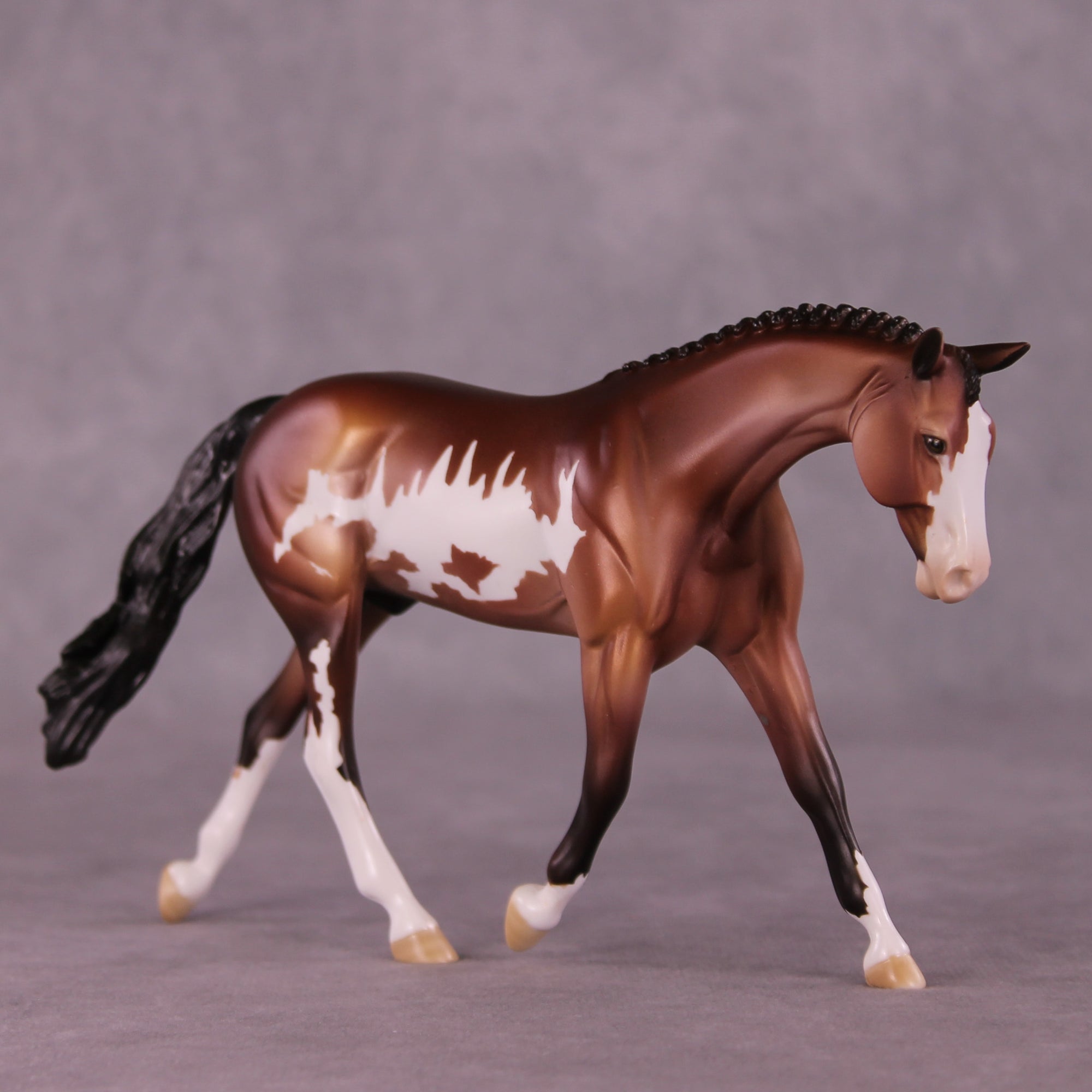 Rose-Colored Boy OOAK Pebble Warmblood by Dawn Quick LHS25